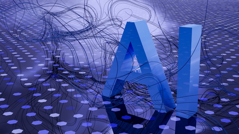 Künstliche Intelligenz — 3D-Darstellung